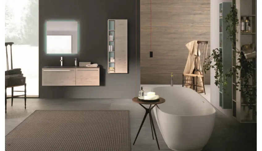 Mobili Da Bagno Azzurra.Composizione Bagno 27