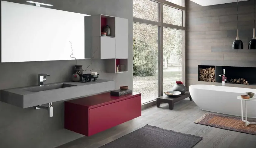 Arredo Bagno Azzurra Catalogo.Composizione Bagno Lime 18